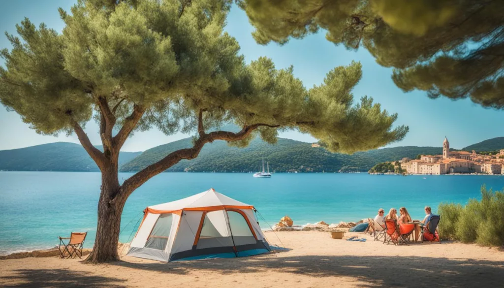 camping in italy